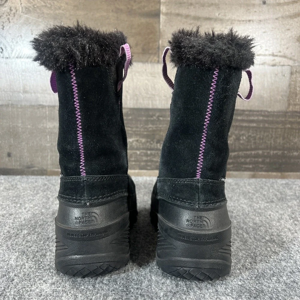 The North Face Boots Shellista Il Heatseekers Waterproof Black Suede Kids US 5